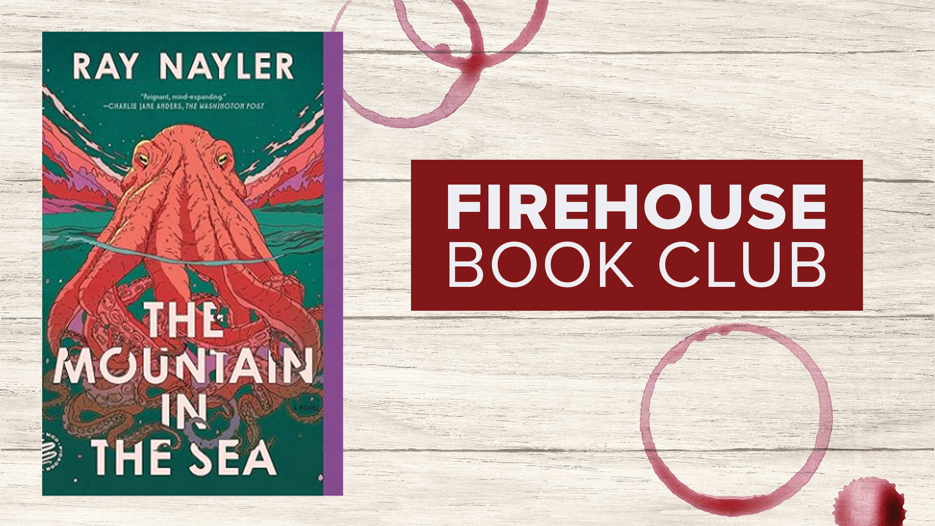 Firehouse Book Club - The Mountain in the Sea