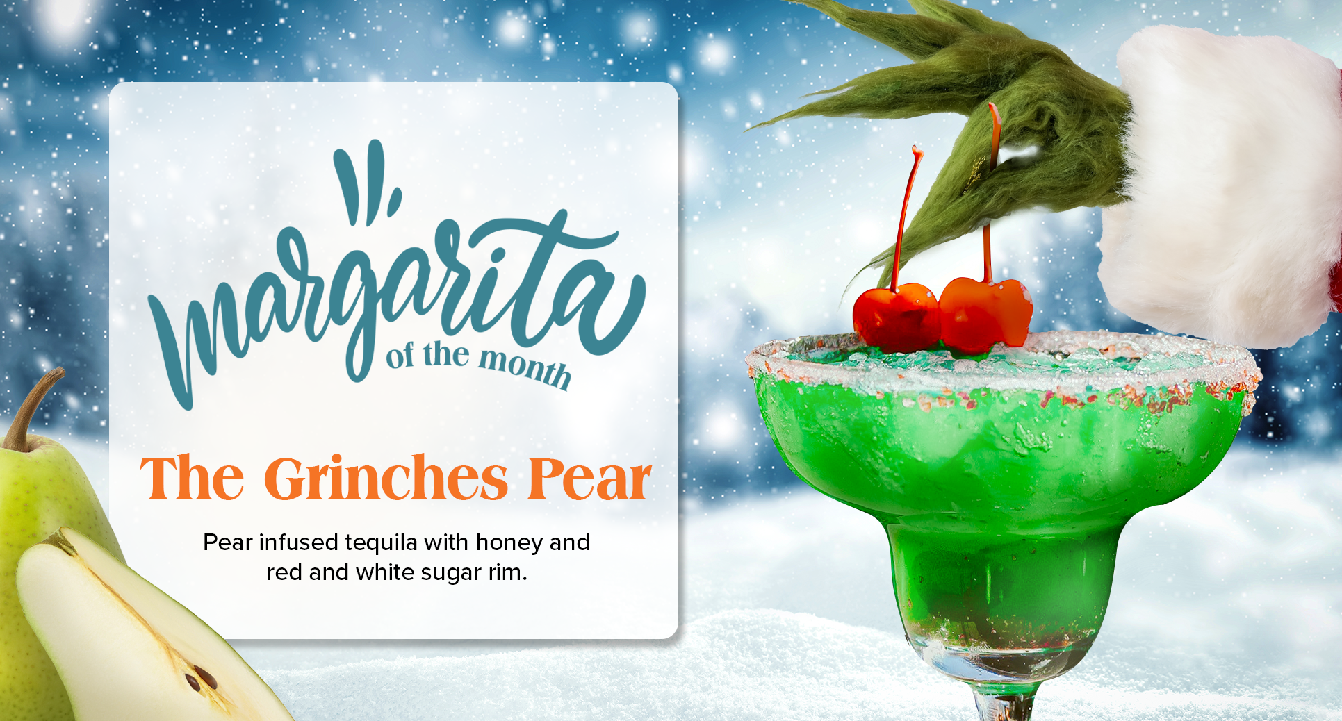 Que Pasa Margarita of the Month December 2024